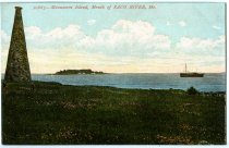 20665 - Monument Island, Mouth of SACO RIVER, Me.