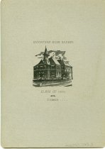 B.H.S. class of 1900 portrait (unidentified female)