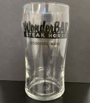 WonderBar Steak House drinking glass