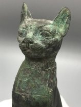 Seated Cat Statuette (Bastet)