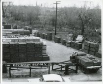 Beckman Supply Co. brickyard, 1956 (original)