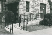 Handicap entryway of the Hansen library branch (original)