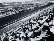 Auto racing at Roby Speedway circa 1936 (restored)