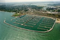 1991 Aerial view of Hammond Marina looking South (original)