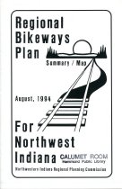 1994 Regional Bikeways Plan booklet from the Planning Commission