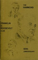 Commemorative 50th anniversary booklet for the Hammond FDR club