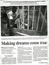 Habitat for Humanity student volunteers