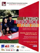 2011 Latino Resource Fair program booklet