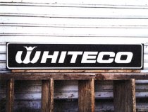 Printed Internet image of a vintage Whiteco sign