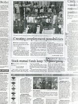 Purdue Calumet Job Fair newspaper article