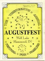 AugustFest 1996 Brochure
