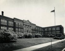 Mid-20th century view of Clark High School
