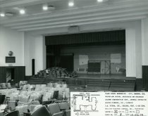 1974 remodel of the George Rogers Clark High School theater