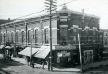 Harvard Dentists on the corner of Hohman and State circa 1890