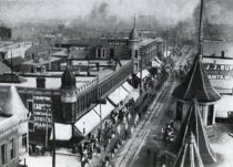 1906 Labor Day parade on Hohman Avenue