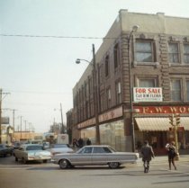 Looking east on Sibley from Hohman in 1968