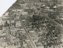 1938 downtown Hammond aerial