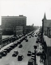 Hohman Avenue looking south from top of Hirsch building