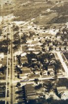 Aerial view of South Hammond in 1928
