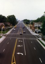 Columbia Avenue looking south from Highland St.
