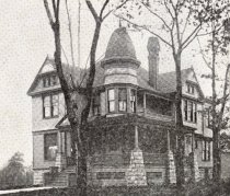 Cox House at Hohman and Webb in 1903