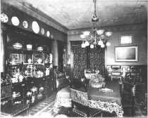 Waldemere, interior with table