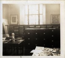 An interior view of the Picture Room of the Bridgeport Public Library