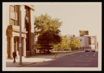 View down State Street featuring McLevy Green