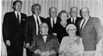 W. B. and Hallie Saunders family