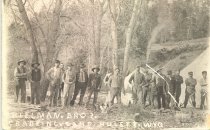 Spielman Bros. Grading Camp located at Hulett, WY