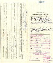 Agreement for Warranty Deed - outside