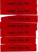 Ribbon, Commemorative