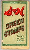 S. & H. Green Stamps booklet