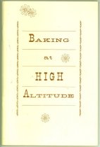 Baking at High Altitude