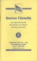 American Citizenship: An Approved Course For Schools and Persons Desiring Citizenship