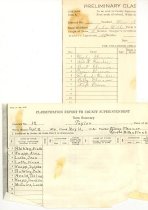 Classification Report To County Sperintendent: Term Summary