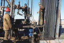 Rig operator, derrick hand, and floor hand