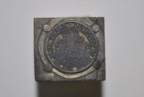 Great Seal of the State of Wyoming printing block