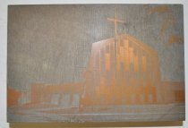 First Presbyterian Church printing block