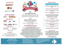 Campbell County Chamber of Commerce Annual Awards Gala 2016 Poster
