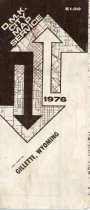 1976 Gillette, WY Map