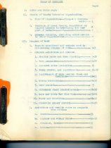 Table of Contents pg 1