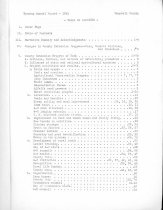 Second page Table of Contents