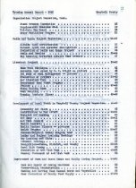 Third page Table of Contents
