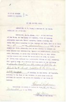 Complaint and Affidavit