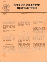 City of Gillette Newsletter