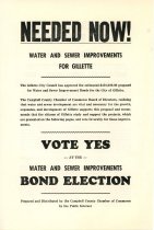 Water and sewer improvements brochure