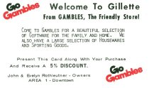 Gambles 5% off Coupon
