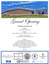 Pronghorn Center Grand Opening Flier