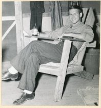 J.L. Bennick relaxing